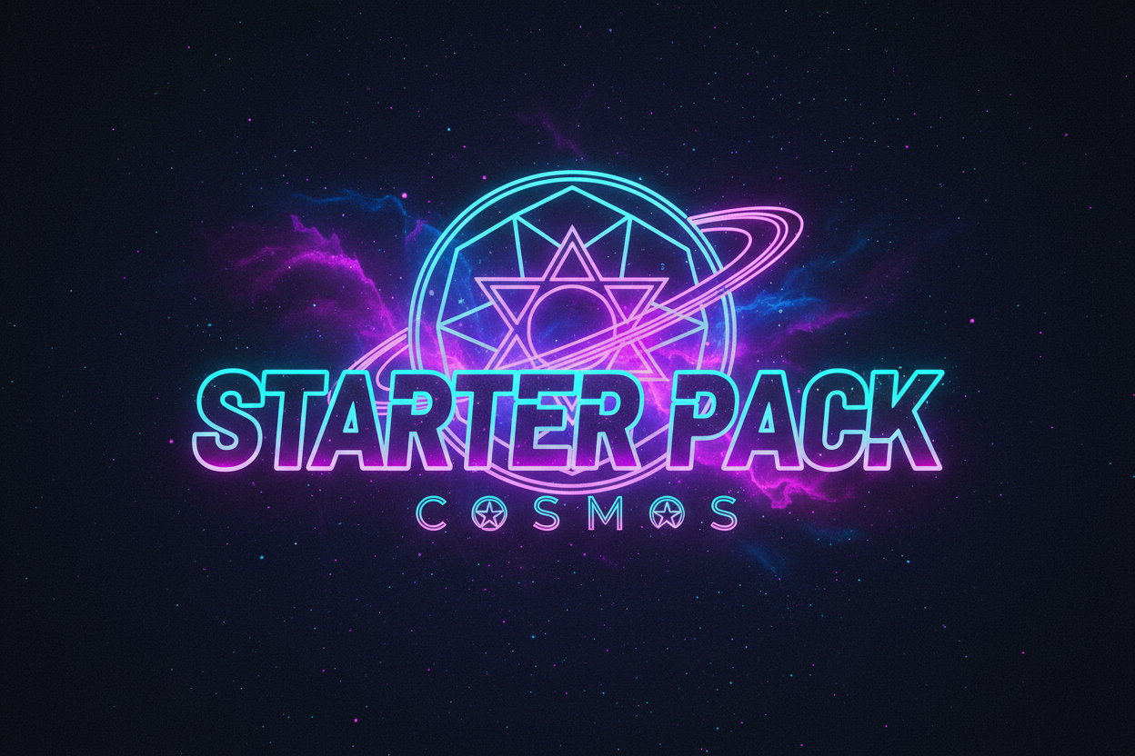 Logo Starter Pack avec symbole